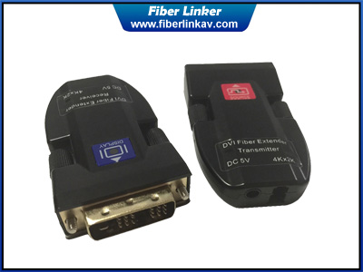 4K MINI Rattler DVI Fiber Converter 