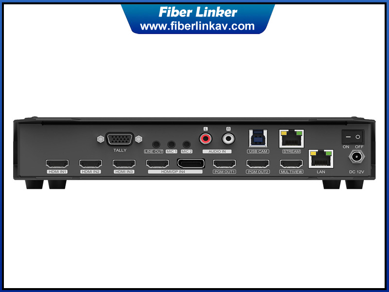 DP/HDMI Multi-format Matrix Switcher for Live steaming