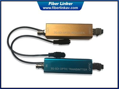 Rattler HD-SDI Fiber Optic Extender with SFP module 