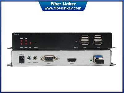 4K HDMI KVM Fiber Optic Extender