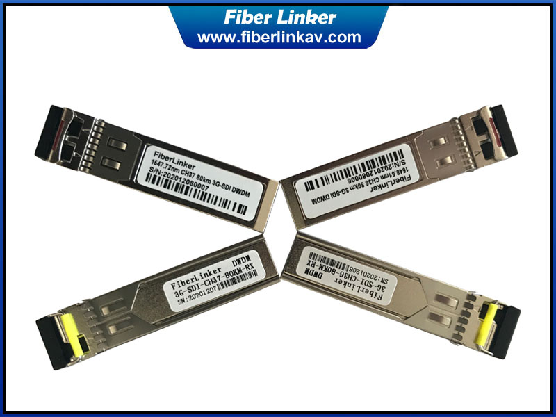 Broadcast DWDM 3G-SDI SFP Optical Module