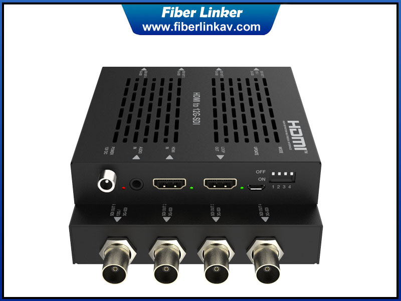 4K HDMI to 12G-SDI or 4X3G-SDI Converter