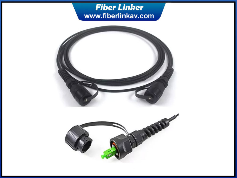 Tactical Armored ODVA Fiber Optic Cable