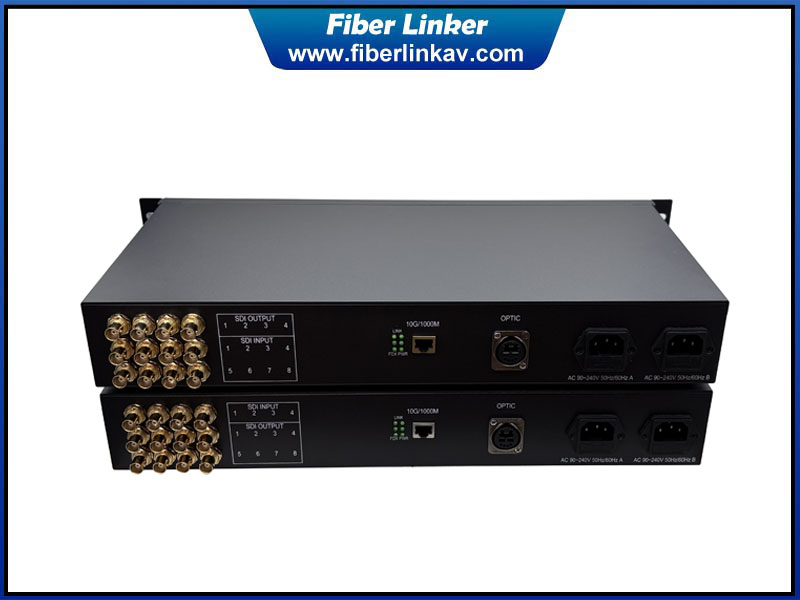 12G-SDI Fiber Optic Extender over Neutrik OpticalCON Duo 